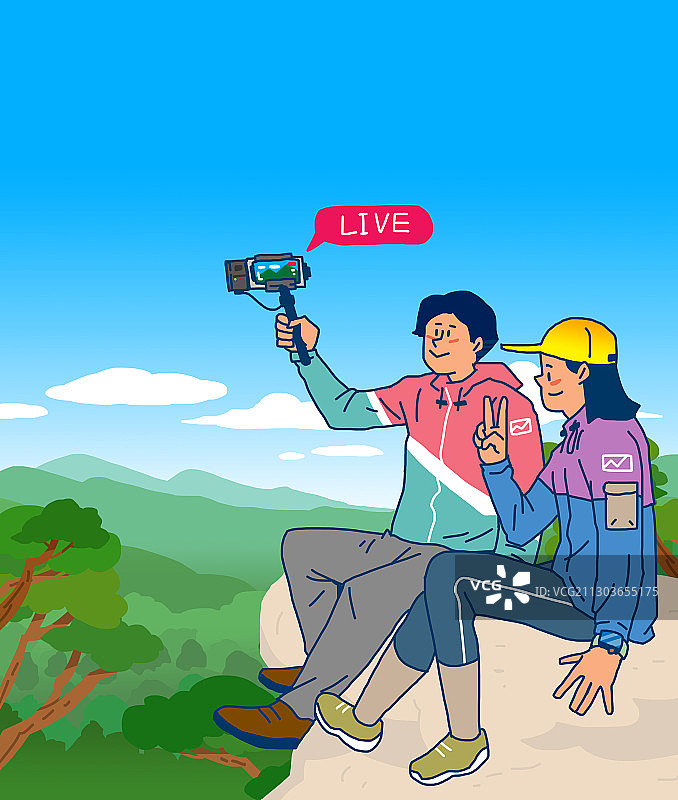 媒体广播设备视频拍摄插图图片素材