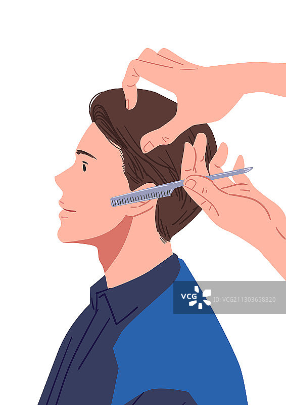 青年、美丽、健康生活、男人、都市美型男、头发、发型图片素材