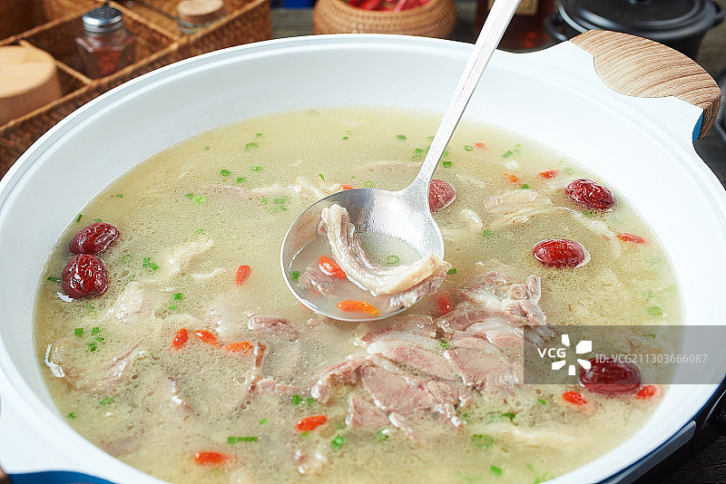 羊肉汤图片素材