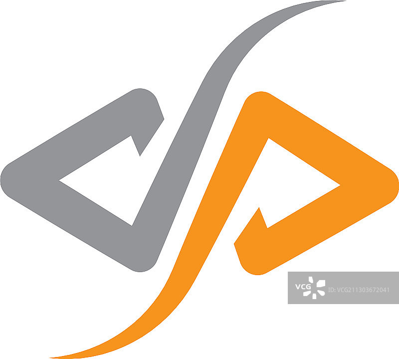 DP字母无限标志图片素材