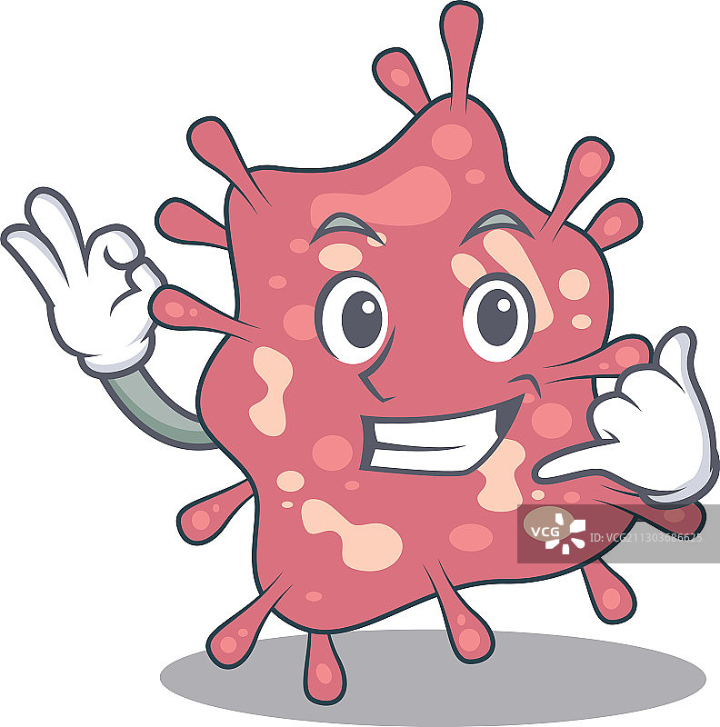 卡通设计：杜克嗜血杆菌呼叫图片素材
