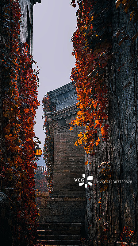 古北水镇小巷图片素材