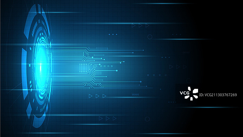 高科技数字数据连接系统图片素材