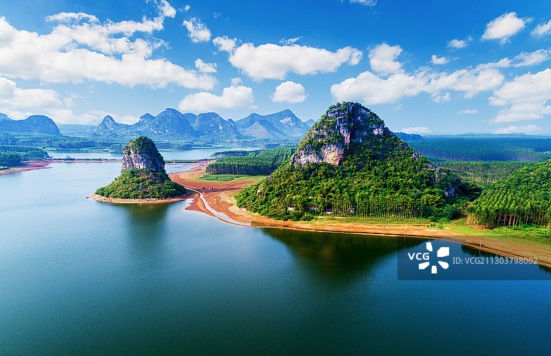 《广西贵港市古平村》图片素材