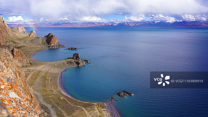 圣象天门与月牙湾图片素材