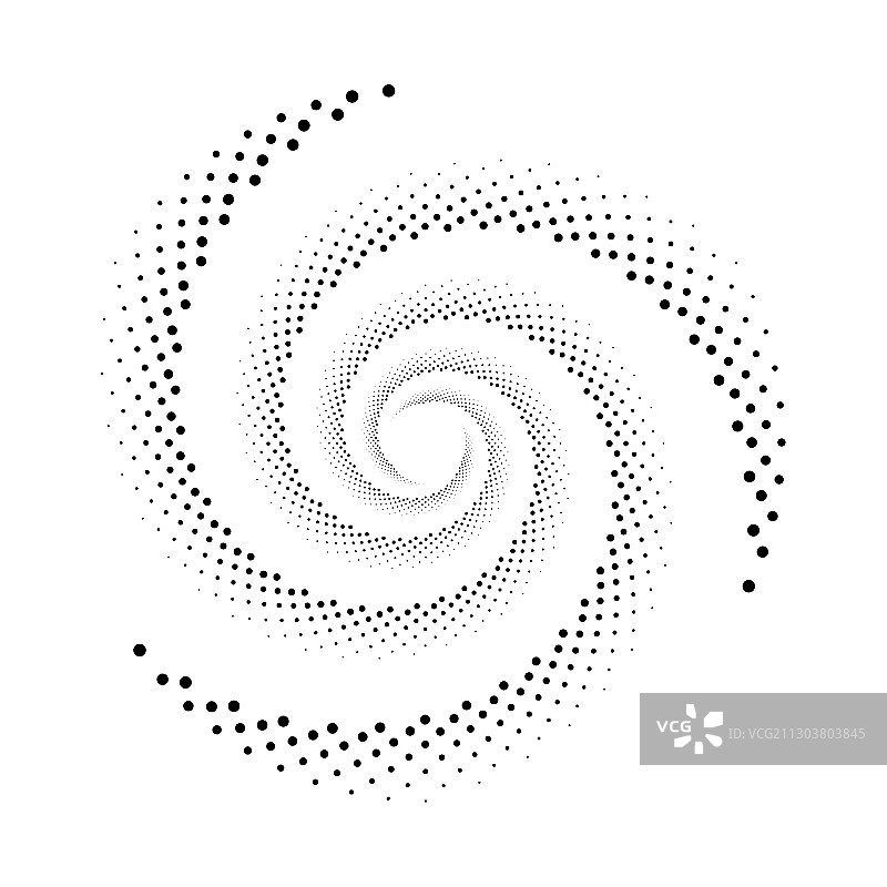 设计螺旋圆点背景图片素材