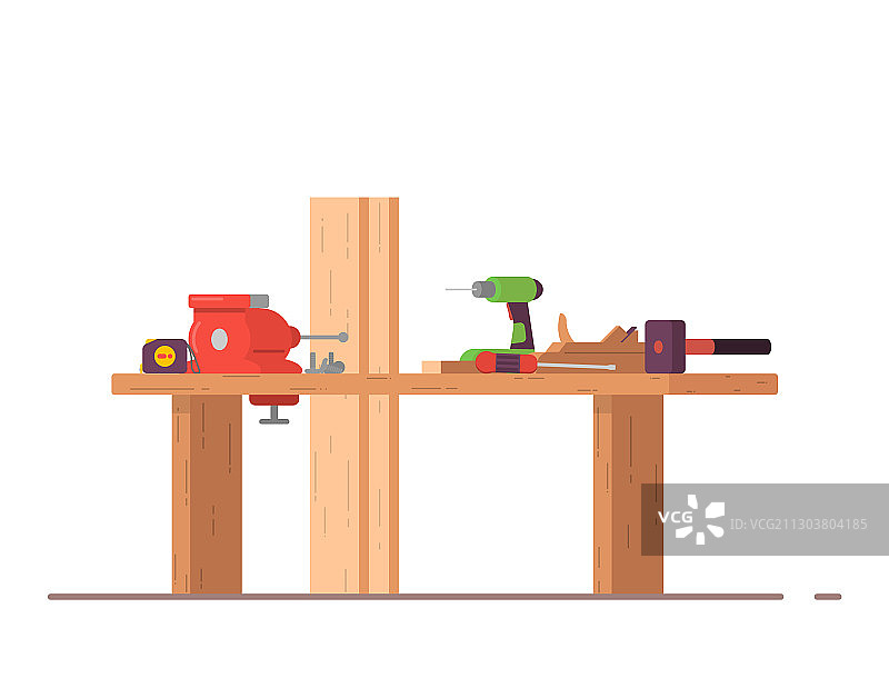 木匠工作台图片素材
