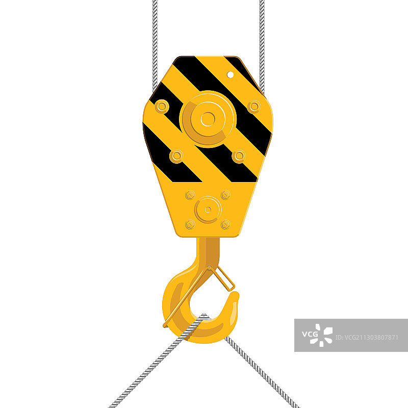 工业建筑起重机吊钩图片素材