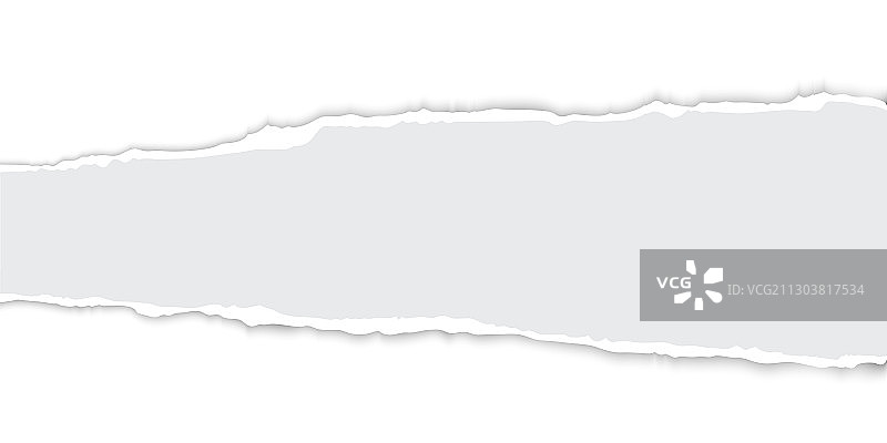 逼真的撕裂边缘纸张图片素材