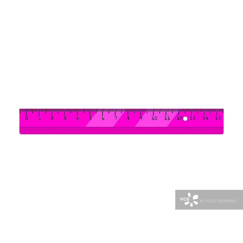 卡通尺子图标图片素材