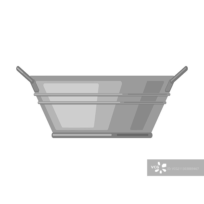 卡通脸盆图标图片素材