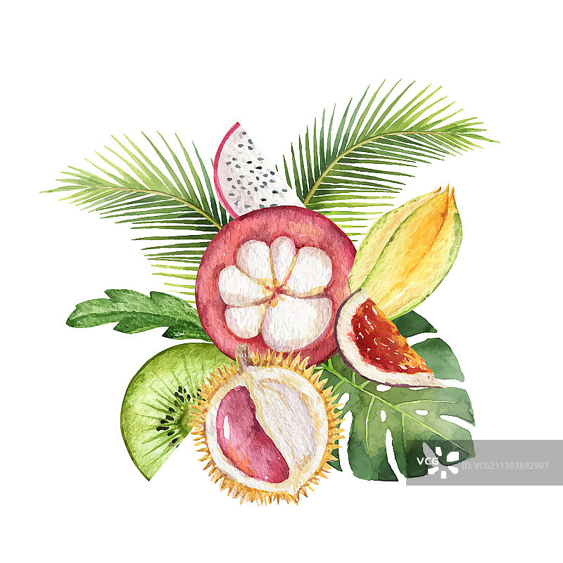 水彩手绘图案图片素材