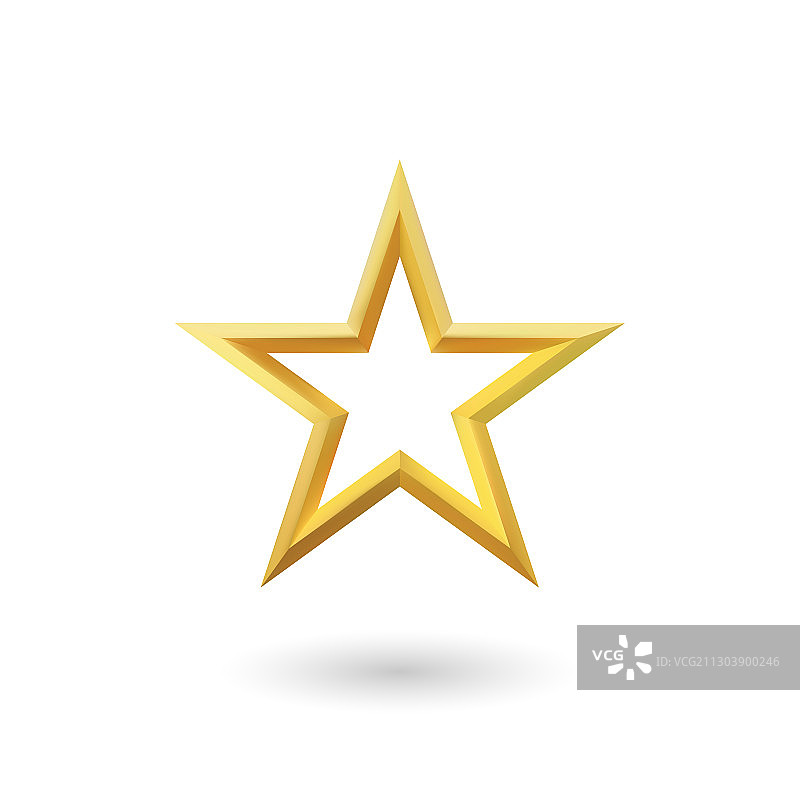 金色的星星图片素材