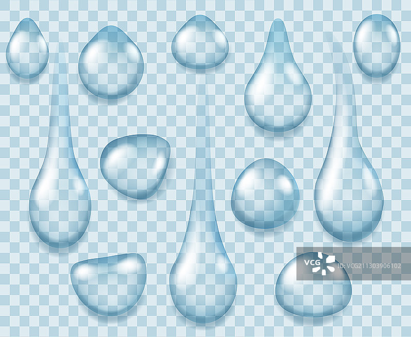 逼真水花水滴图片素材