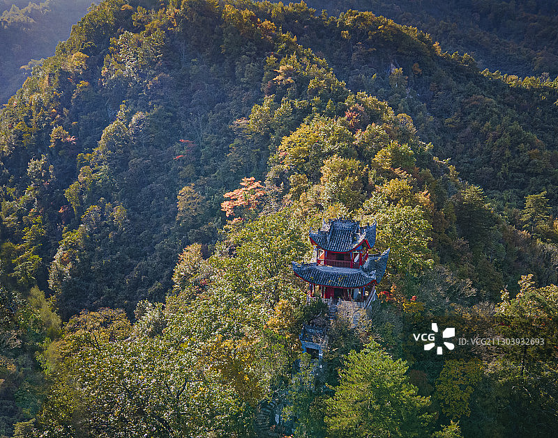 张良庙图片素材