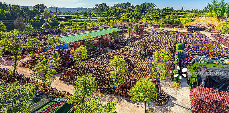 绵阳安州区桑枣花庙土陶业图片素材