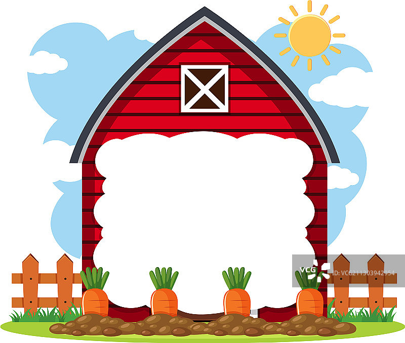 园艺主题边框模板图片素材