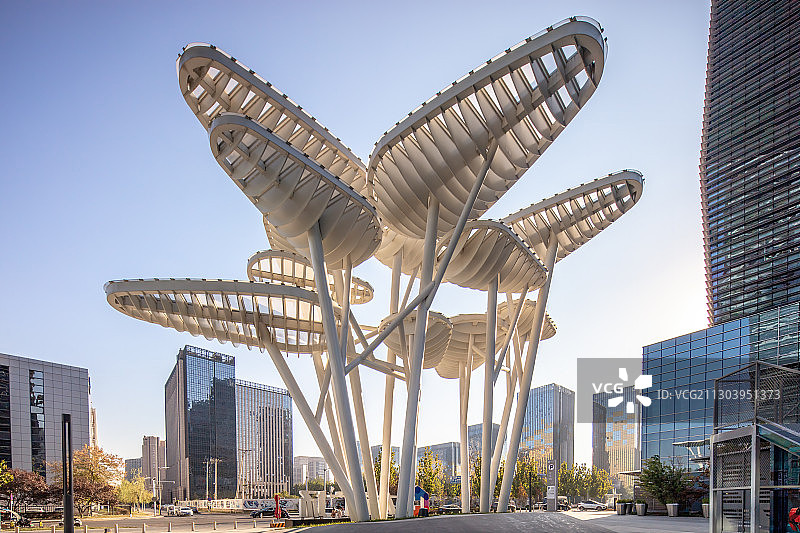 北京亦庄开发区大族广场图片素材