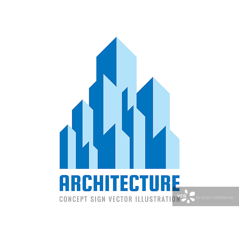 城镇房地产logo模板概念图片素材