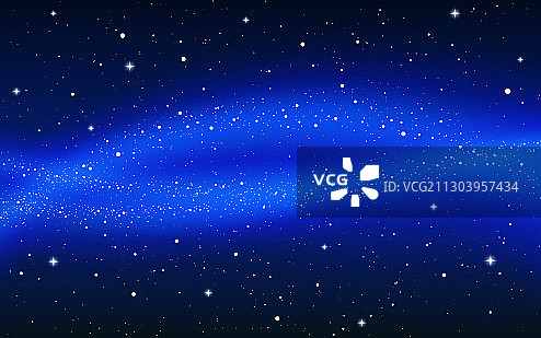 带有魔法星尘的银河系太空背景图片素材