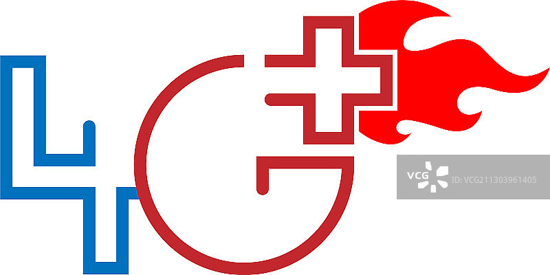 4G LTE标志图标图片素材