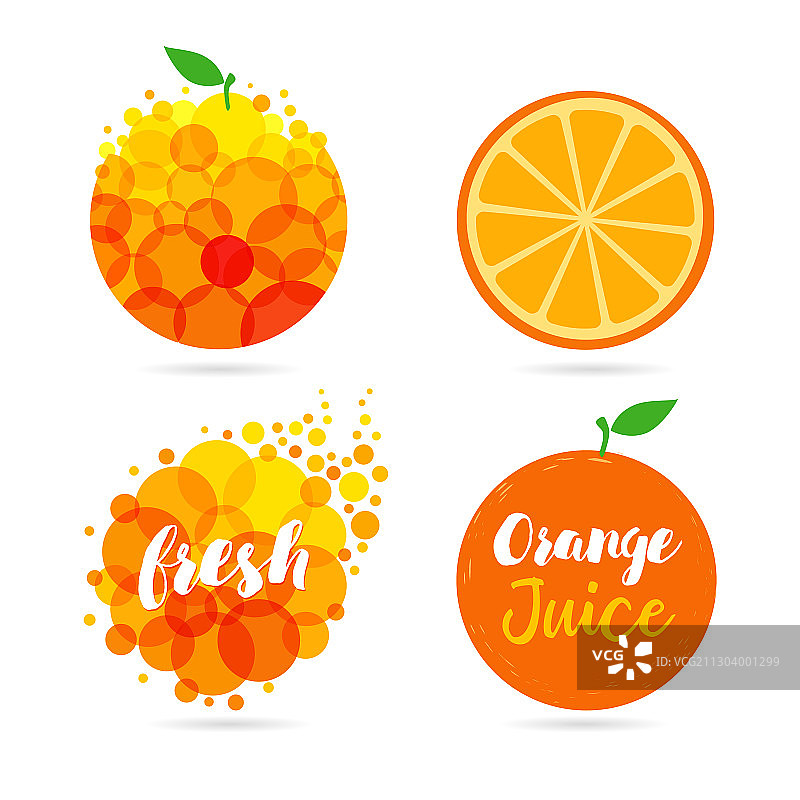 橙汁logo设计图片素材