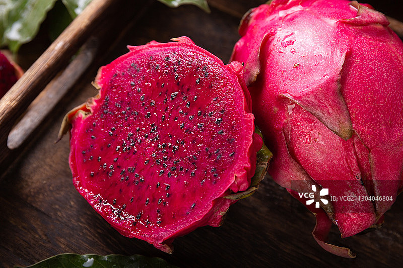 复古风格红心火龙果图片素材