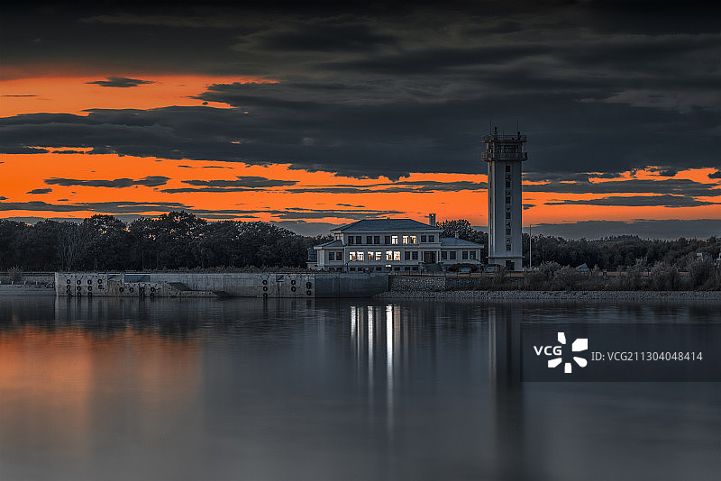 边境哨所图片素材