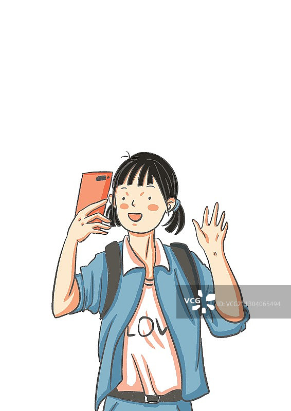 视频通话图片素材