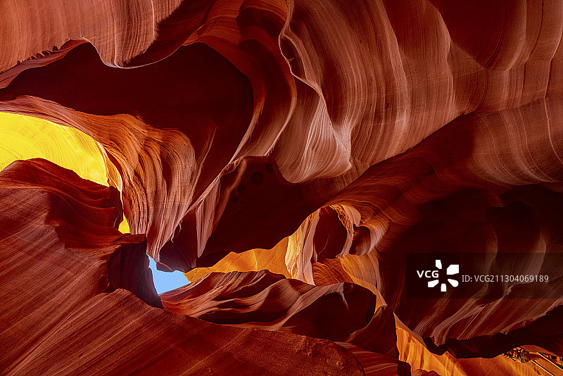 美国西部风光---羚羊谷 --下羚羊谷图片素材
