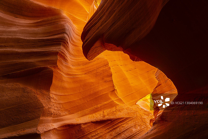 美国西部风光---羚羊谷 --下羚羊谷图片素材