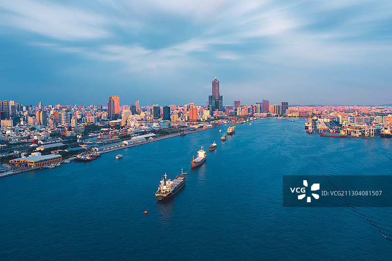 高雄港风光图片素材