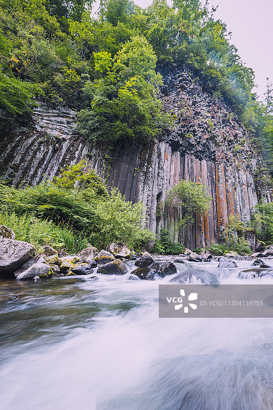 长白山望天鹅夏季风光图片素材