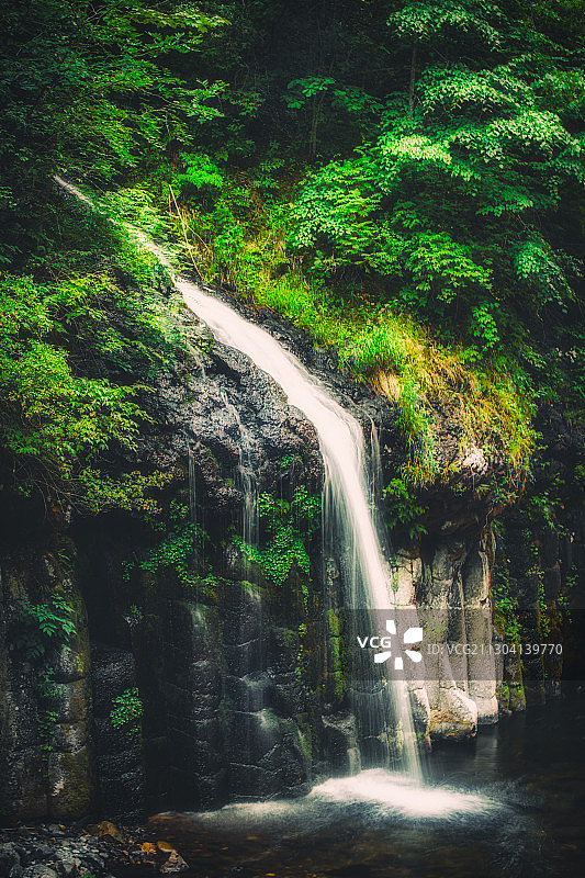 长白山望天鹅夏季风光图片素材