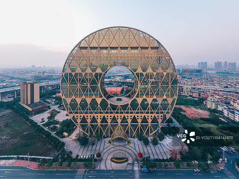 【航拍】广州圆图片素材