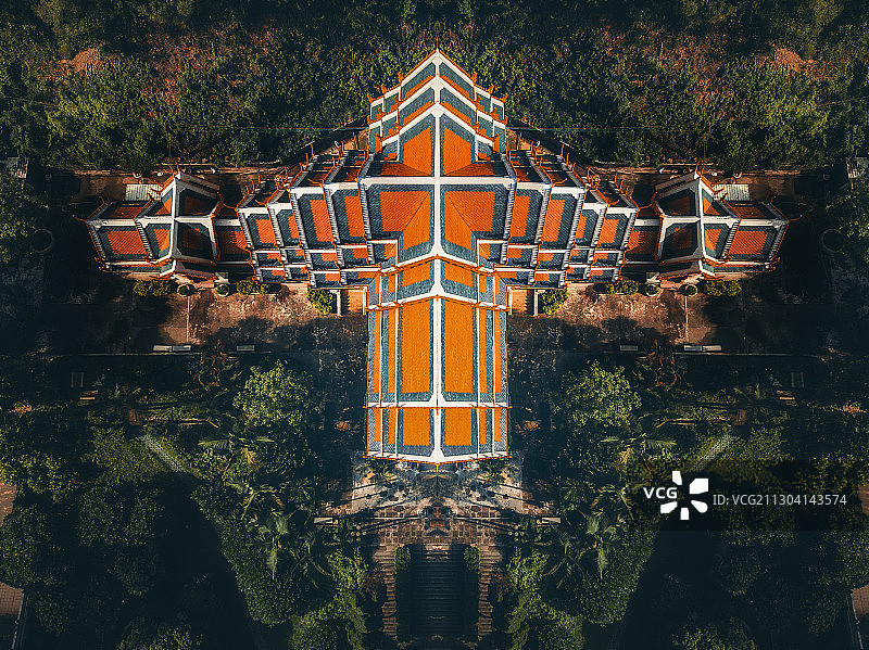 【航拍】潮州开元寺图片素材