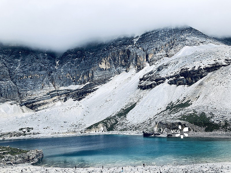五色海图片素材