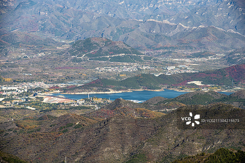 天津盘山秋季风光图片素材