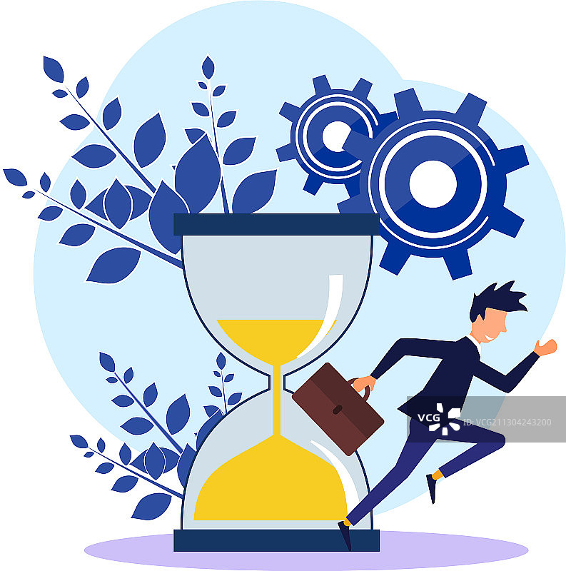 节省时间就是节省金钱概念图片素材