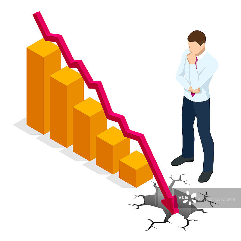 2.5D世界金融危机石油概念图片素材
