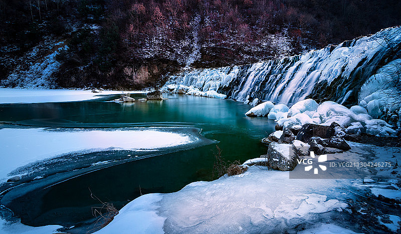 宕昌小瀑布图片素材