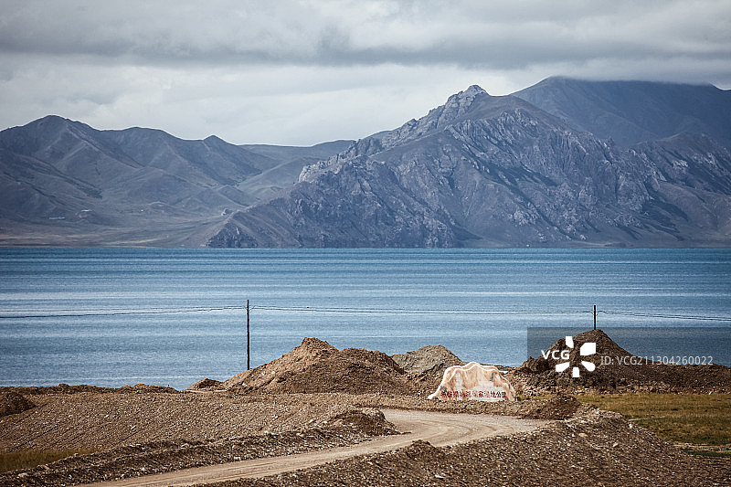冬格措纳湖图片素材