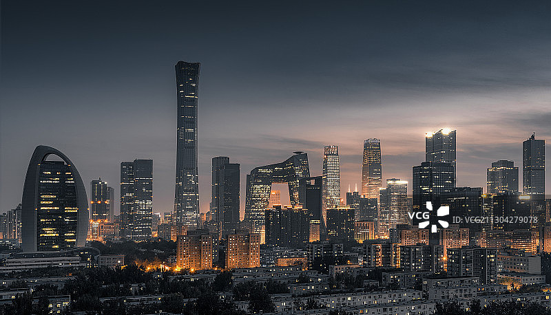夜色阑珊北京城图片素材