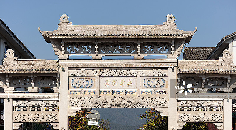 溪口风景区图片素材