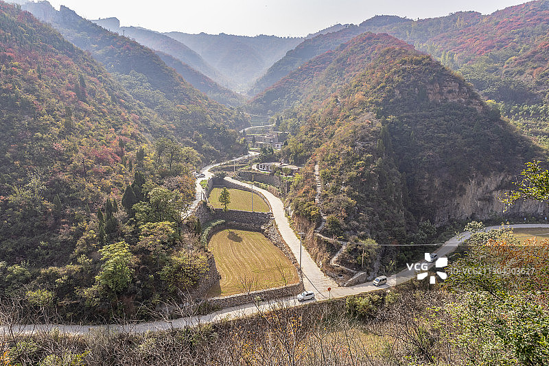 中国河南省巩义市长寿山风景区图片素材