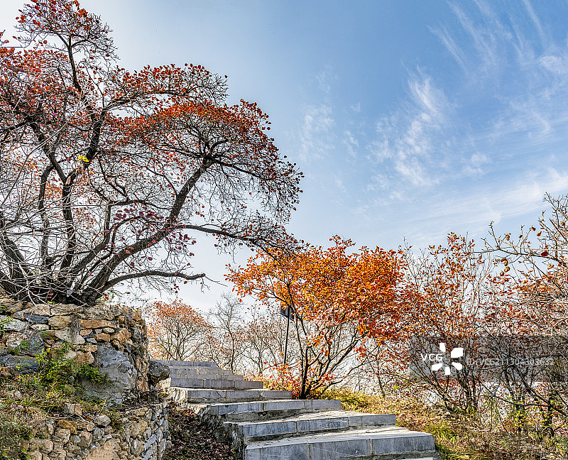 中国河南省巩义市长寿山风景区图片素材