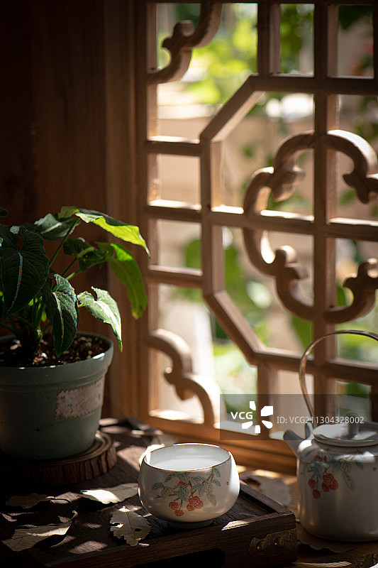 中式茶具图片素材