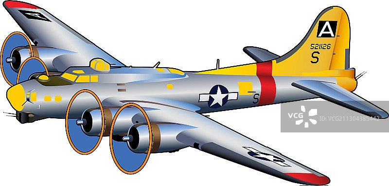 二战美国轰炸机图片素材