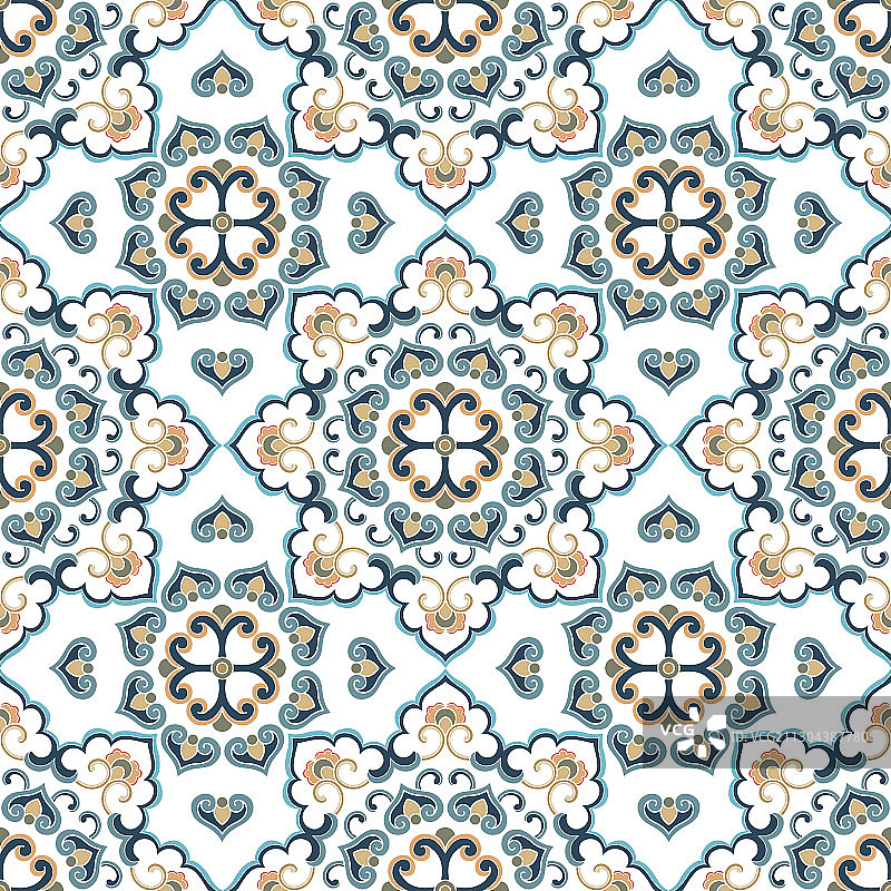 无缝花纹背景图片素材