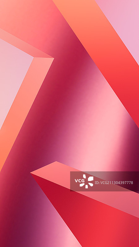 3D渲染三维几何图形抽象简约现代炫彩插图背景图片素材
